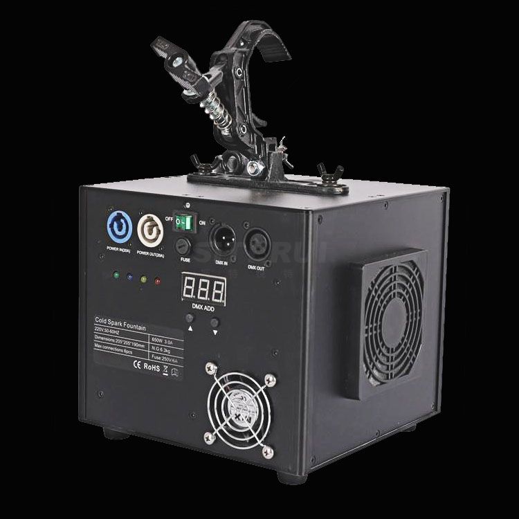 650w Spark Machine Remote+DMX Control